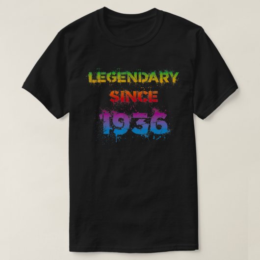 Legendary since 1936 85 T-Shirt (Design vorne)