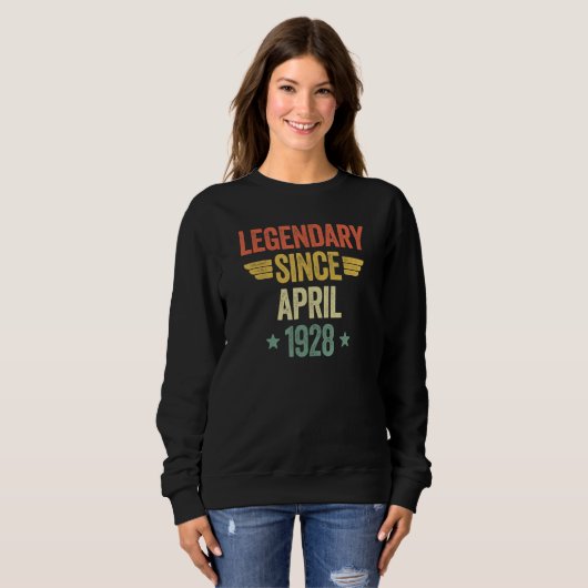 Legendary Since April 1928 Sweatshirt (Vorne ganz)