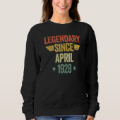 Legendary Since April 1928 Sweatshirt (Vorderseite)