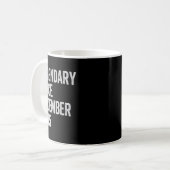 Legendary Since December 2015 10th Birthday Gift C Kaffeetasse (Vorderseite Links)