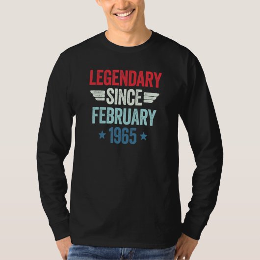 Legendary Since February 1965_1 T-Shirt (Vorderseite)