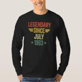 Legendary Since July 1993 T-Shirt (Vorderseite)