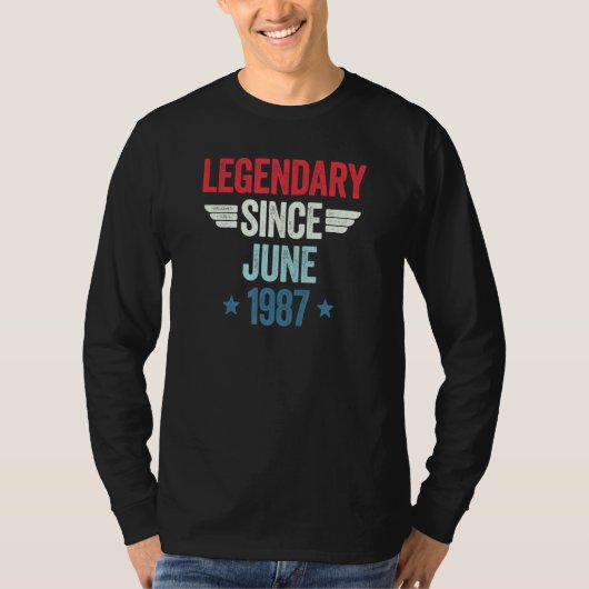 Legendary Since June 1987_1 T-Shirt (Vorderseite)