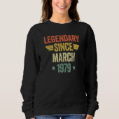 Legendary Since March 1979 Sweatshirt (Vorderseite)
