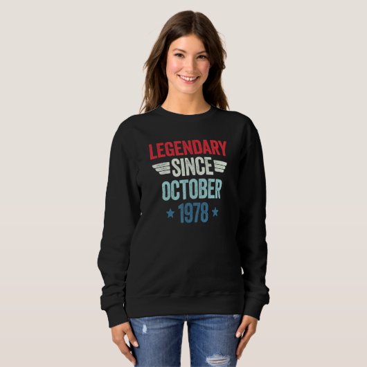 Legendary Since October 1978_1 Sweatshirt (Vorne ganz)