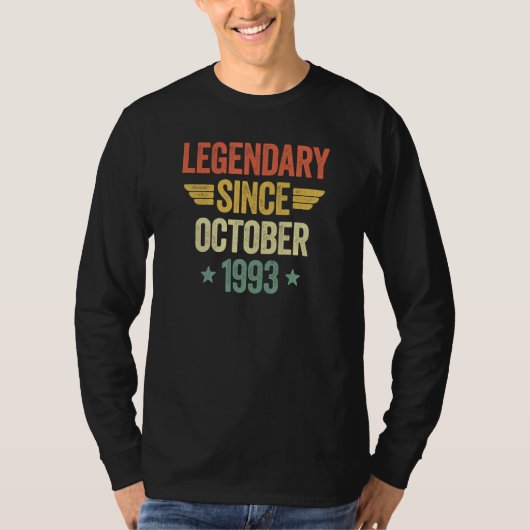 Legendary Since October 1993 T-Shirt (Vorderseite)