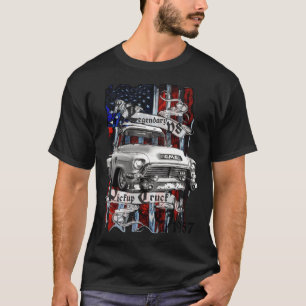 Legendary V8 Lieferwagen Truck CJ 1957  T-Shirt