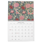 Legendary William Morris Textile Designs Kalender (Mär 2026)