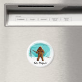 Legendary Yeti Bigfoot Big Foot Geschenke individu Magnet (In Situ (Geschirrspüler))