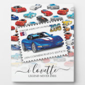 Legendary Z06 Vette und Generations Design Fotoplatte (Vorderseite)