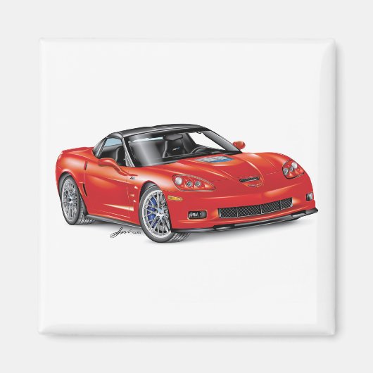 LEGENDARY Z-R-ONE AUTOMOBILE ART MAGNET (Vorne)