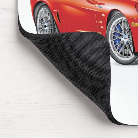 LEGENDARY Z-R-ONE AUTOMOBILE ART MOUSEPAD (Ecke)