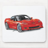 LEGENDARY Z-R-ONE AUTOMOBILE ART MOUSEPAD (Vorne)