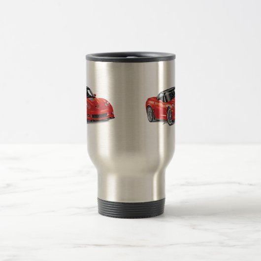 LEGENDARY Z-R-ONE AUTOMOBILE ART Two-Tone COFFEE Reisebecher (Mittel)