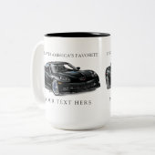 LEGENDARY ZEE-R-ONE AUTOMOBILE ART ZWEIFARBIGE TASSE (Vorderseite Links)
