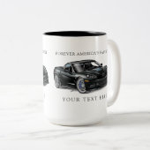 LEGENDARY ZEE-R-ONE AUTOMOBILE ART ZWEIFARBIGE TASSE (VorderseiteRechts)