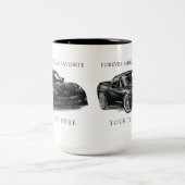 LEGENDARY ZEE-R-ONE AUTOMOBILE ART ZWEIFARBIGE TASSE (Mittel)