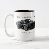 LEGENDARY ZEE-R-ONE AUTOMOBILE ART ZWEIFARBIGE TASSE (Links)
