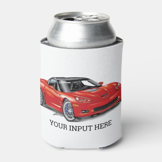 LEGENDARY ZR-1 AUTOMOBILE ART CAN COOLER DOSENKÜHLER (Kanne Vorderseite)