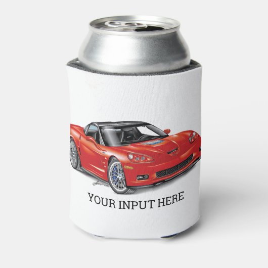 LEGENDARY ZR-1 AUTOMOBILE ART CAN COOLER DOSENKÜHLER (Kanne Rückseite)