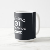 Legende 01 Weltweit limitierte Auflage Kaffeetasse (VorderseiteRechts)
