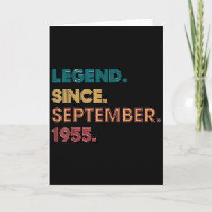 Legende 1955 70. Geburtstagsgeschenke Für Männer F Karte