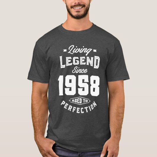 Legende 1958 T-Shirt (Vorderseite)
