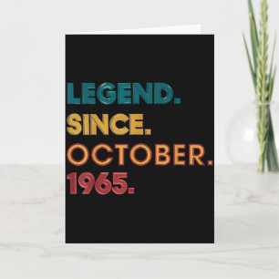 Legende 1965 60. Geburtstag Für Männer Frauen 60 J Karte