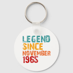Legende 1965 60. Geburtstagsgeschenke für Männer F Schlüsselanhänger