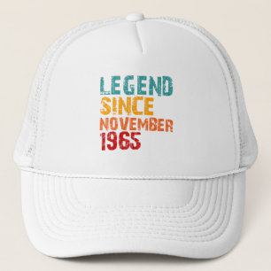 Legende 1965 60. Geburtstagsgeschenke für Männer F Truckerkappe