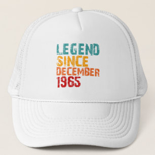 Legende 1965 60. Geburtstagsgeschenke für Männer F Truckerkappe