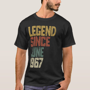 Legende 1967 58 Jahre alte Männer Frauen seit 58. T-Shirt
