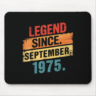 Legende 1975 50. Geburtstagsgeschenke Für Männer F Mousepad