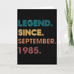 Legende 1985 40. Geburtstagsgeschenke Für Männer F Karte