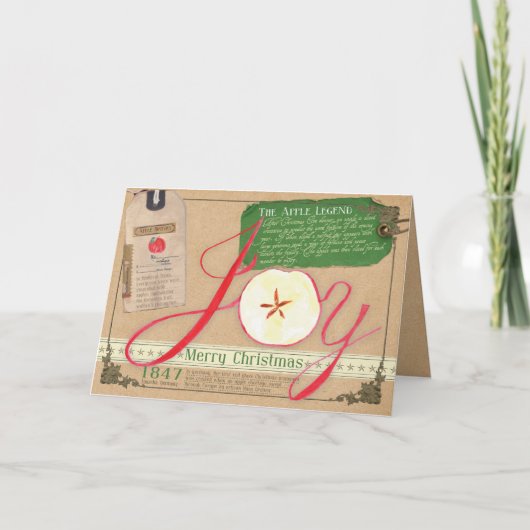 Legende Apples Feiertagskarte (Vorderseite)