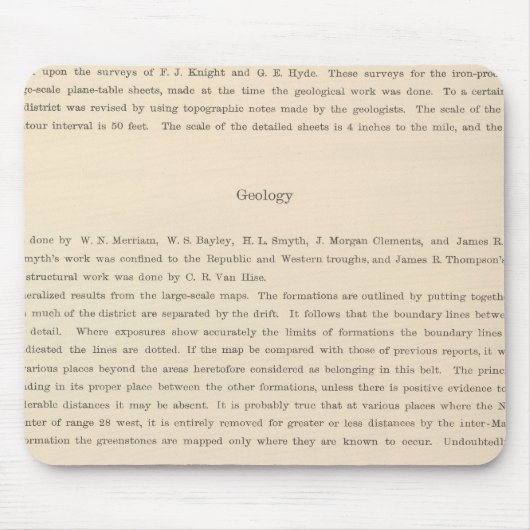 Legende Atlas Mousepad (Vorne)