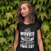 Legende aus der letzten Schnitt - Filmerditor T-Shirt