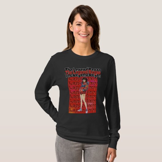 Legende begann T-Shirt (Vorne ganz)