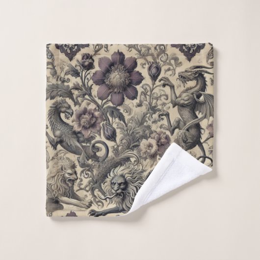 Legende der Gilded Guardians — gotisch Viktorianis Badhandtuch Set (Waschlappen)