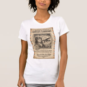 Legende der Lüfte. Feiern Sie Amelia Earhart T-Shirt