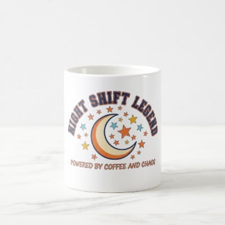 Legende der Nachtschicht Retro-Kaffee und Chaos im Kaffeetasse