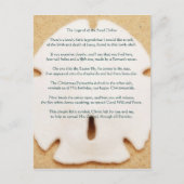 Legende der Sand Dollar Postkarte (Vorderseite)