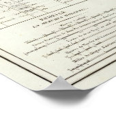 Legende des Ägyptischen Atlas Poster (Ecke)