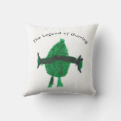 Legende des Gurring-Kid-Kissens Kissen (Rückseite)