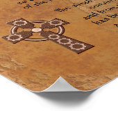 Legende des Kleeblatt-Rahmenplakats Poster (Ecke)