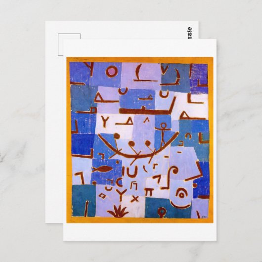 Legende des Nils | Paul Klee | Postkarte (Vorne/Hinten)