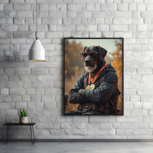 Legende des Rasens: Fetch Pro Poster