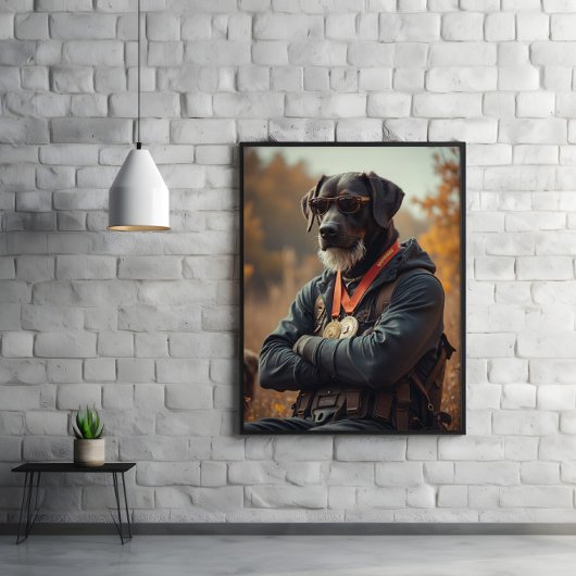 Legende des Rasens: Fetch Pro Poster