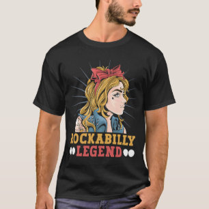 Legende des Rock N Roll Rockabilly aus den 50er Ja T-Shirt