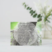 Legende des spanischen Moos Postkarte (Stehend Vorderseite)